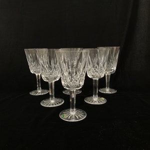 Set of 12 Waterford Water Goblets - Lismore - Never Used