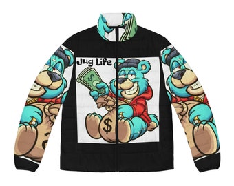 Men's Puffer Jacket (AOP)