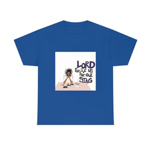 Camiseta de algodón pesado unisex