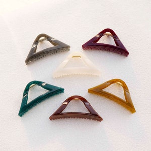 Triangle Claw Clip For Thick Hair, Large Hair Clip, Long Hair Claw Clip, Hair Clip For Thick Hair, Unique Claw Clip, Perfect Gift For Women