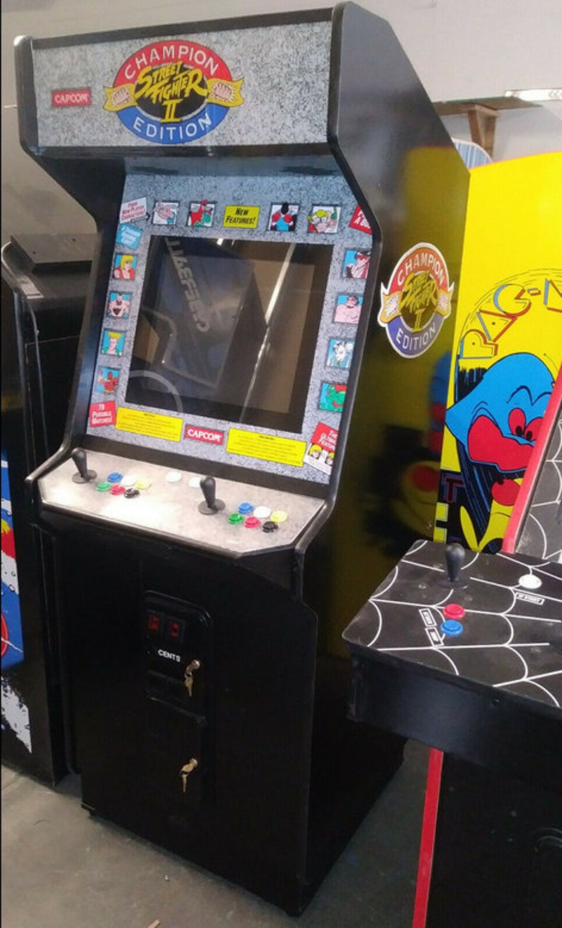 Street Fighter Ii Arcade Machine by Capcom excellent | Etsy