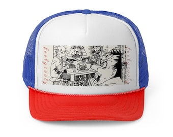 FLCL Comic Trucker Mütze