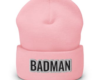 BADMAN Beanie mit Bündchen