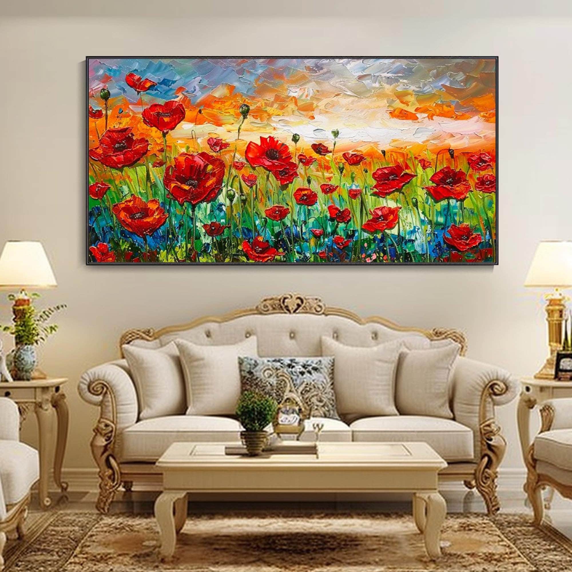 poppy oil キャンバスアート POPY OIL / Tora Scroll [CANVAS / F3号] – OILWORKS STORE