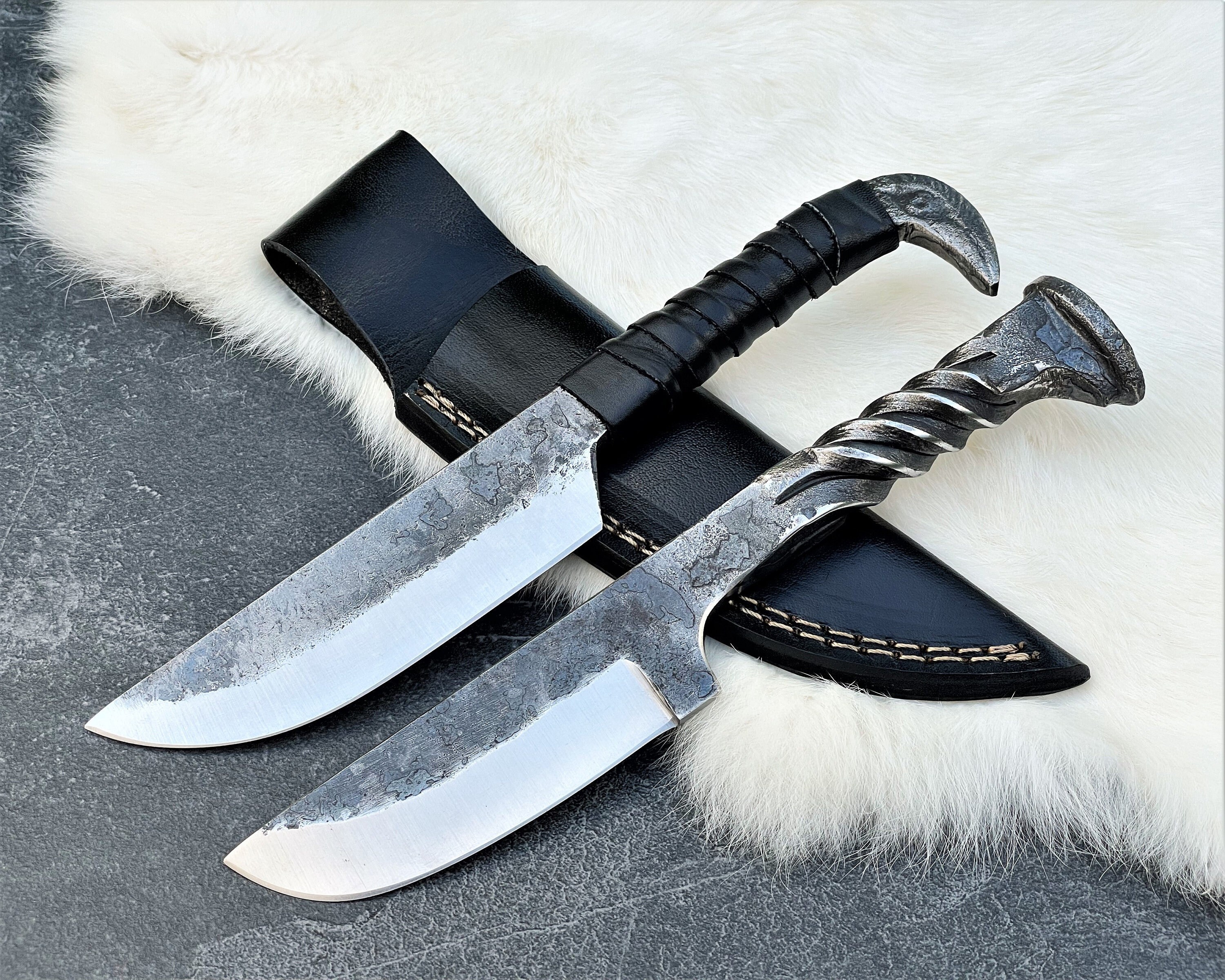 Hand Knife from Rail Road Spike agrohort.ipb.ac.id