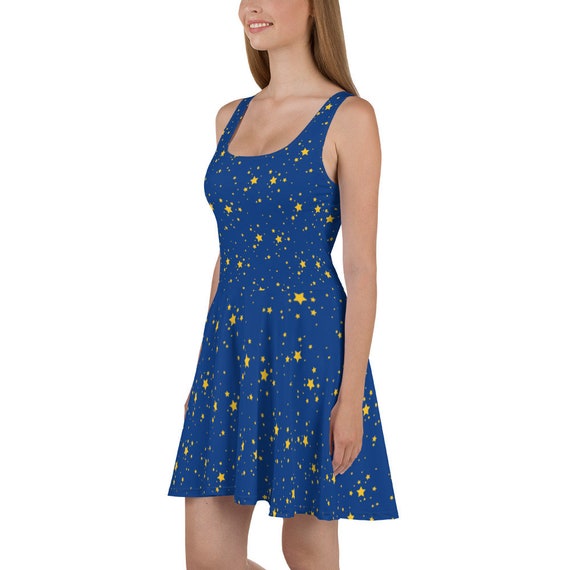 starry night skater dress Vincent Van Gogh Starry Night Skater Dress - Aesthetic Inspired Fashion Vintage Art Print Gift for Art Lover