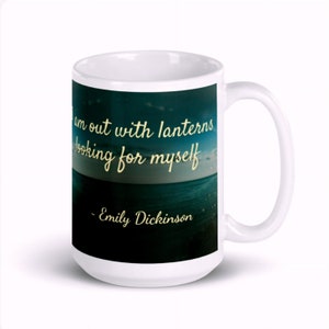Emily Dickinson Lanterns Mug