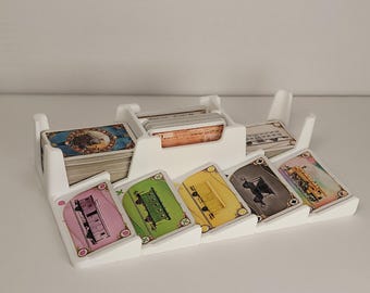 Organizzatore per giochi da tavolo Ticket To Ride - Piccole carte - Stampato in 3D