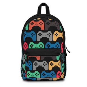 Retro Video Game Backpack Travel or School Backpack
