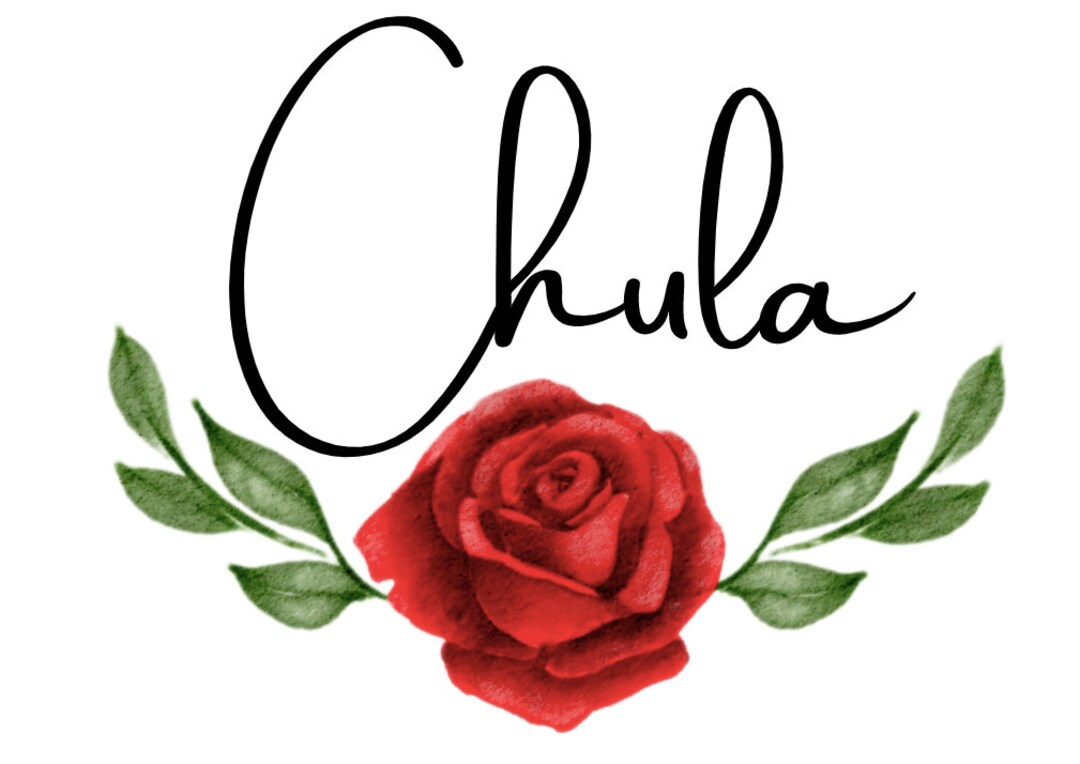 Chula Script Chula Digital Download Svg and Png - Etsy