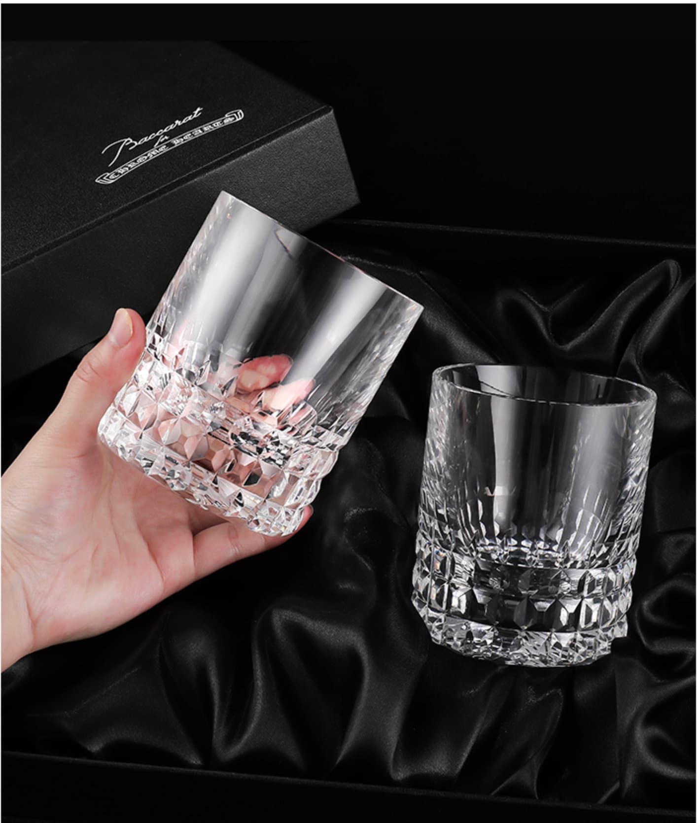 Baccarat Crystal Whiskey Glasses