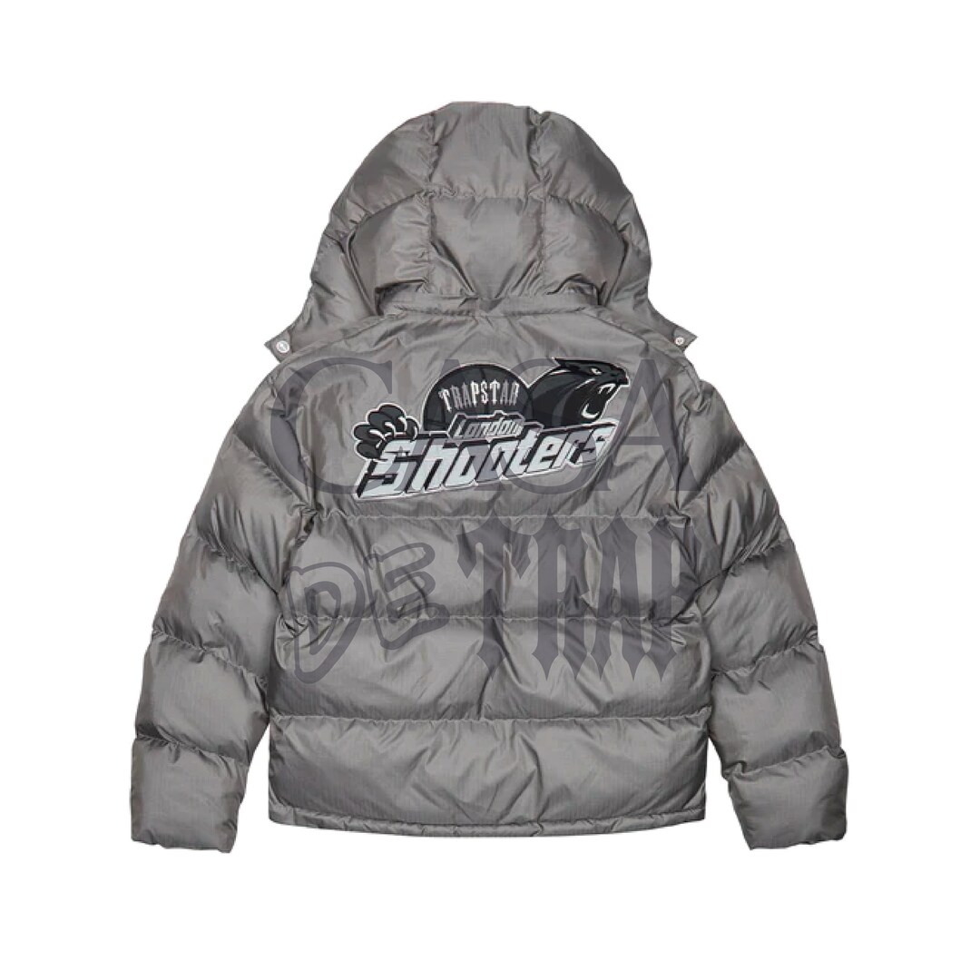 Trapstar Puffer Jacket Shooters Detachable Hooded Etsy