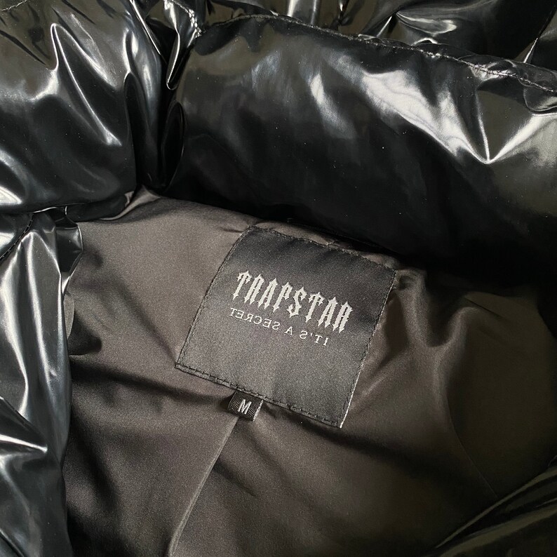 Custom Trapstar Shiny Puffer Jacket - Etsy UK