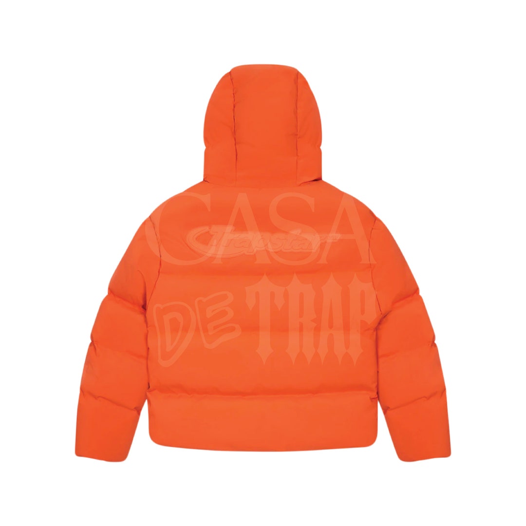 Trapstar Puffer Jacket Hyperdrive Technical PUFFER Orange Etsy
