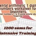 Abacus Soroban Counting Flash Cards, Printable Math Activity, Early ...
