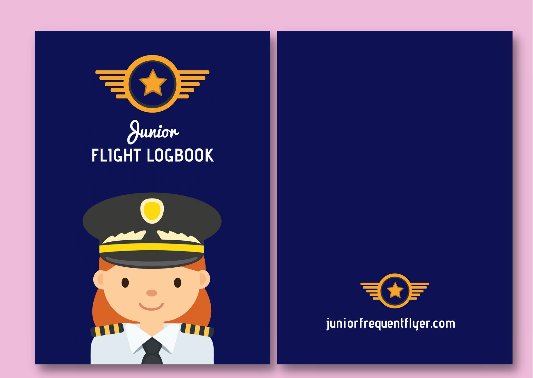 Flight Logbook for Girls by Junior Frequent Flyer (2025 Edition) - Etsy