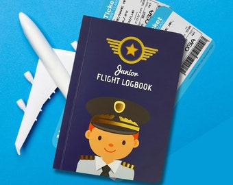 Flight Logbook for Boys by Junior Frequent Flyer (3rd Edition)