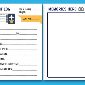 Flight Logbook for Boys by Junior Frequent Flyer 3rd Edition image 6