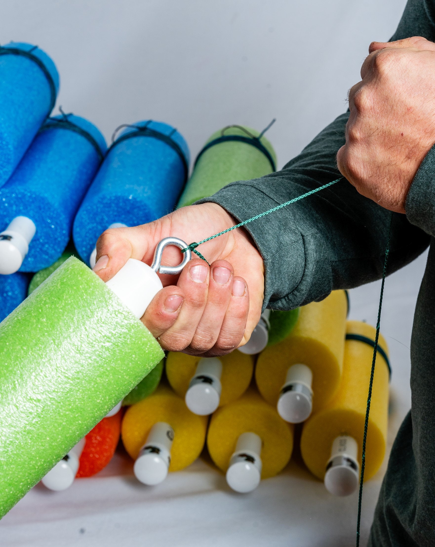 SINGLE Fishing Jug Ready to Go Fishing Noodle Doug's Jug Catfish Jug