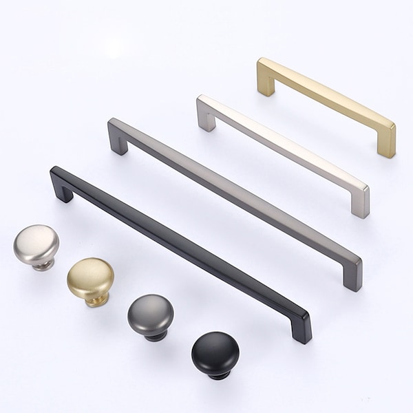 3.75" 5" 7.56" Bar Cabinet Pulls Cabinet Door Knobs Modern Kitchen Drawer Pulls Handles Ikea Dresser Pulls Cabinet Hardware 96 128mm HW1224