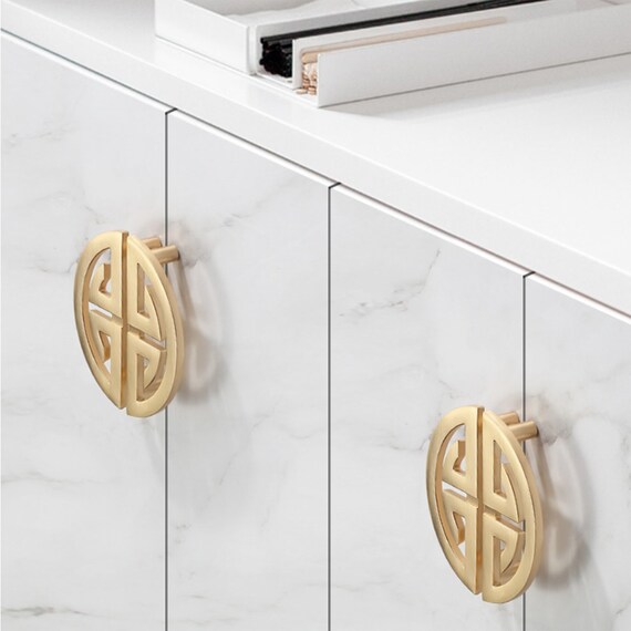 Maniglie Vintage In Lega Di Zinco Bronzo Antico - 5.8 Pollici, Per Mobili, Cassetti E Ante - Foto 1