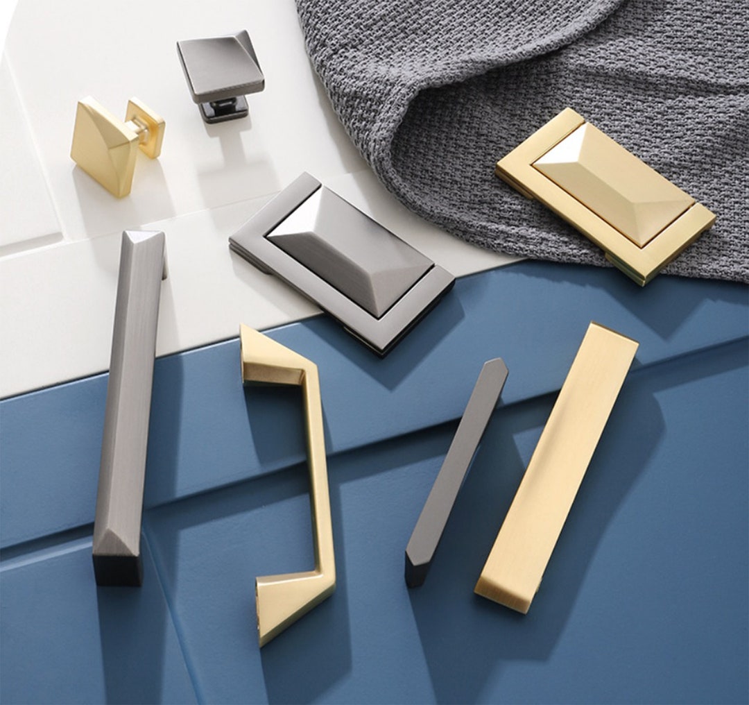 3.78 56.3 7.56 Copper Gray Kitchen Pulls Handles Modern Ikea