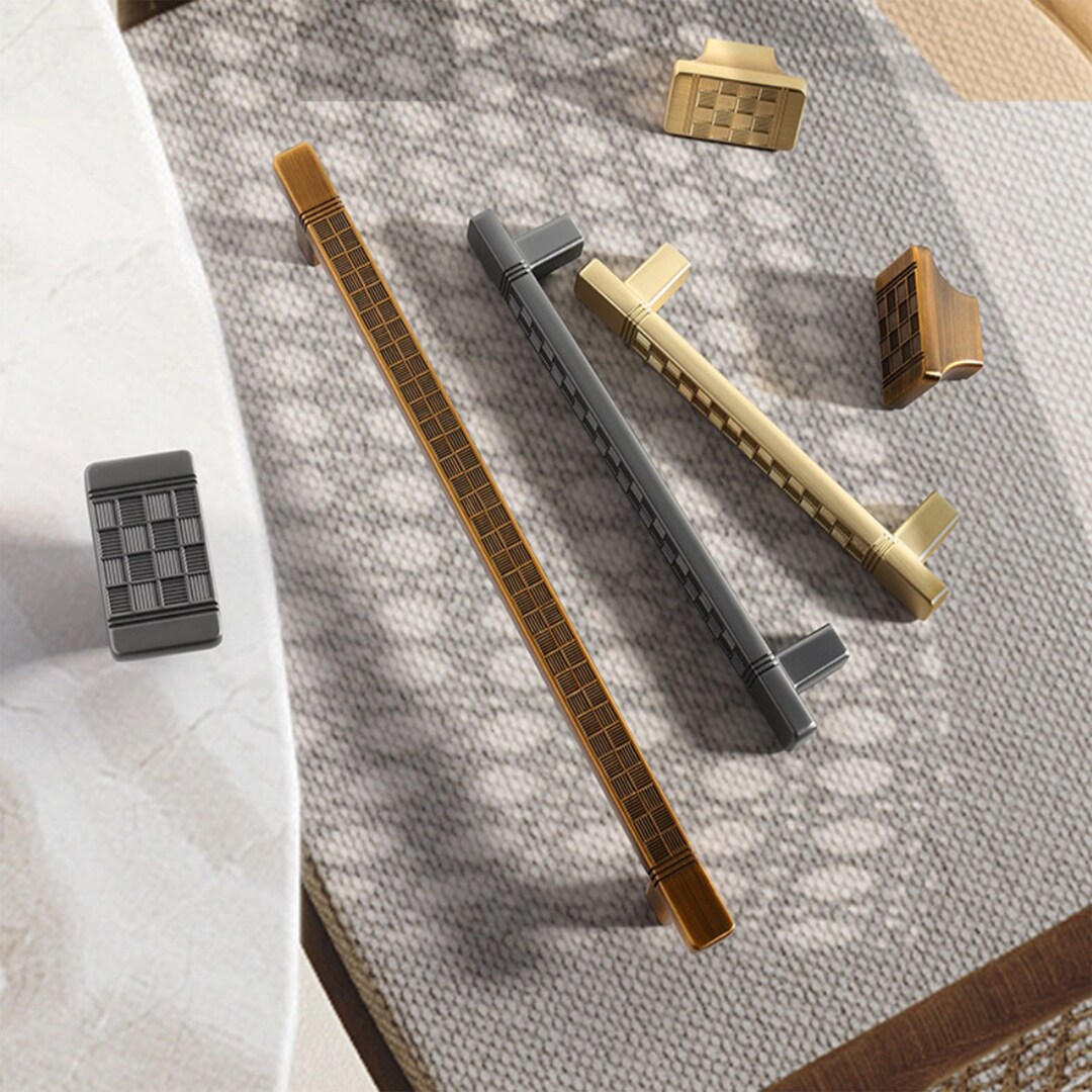 3.75 5 7.56 Bronze Door Pulls Wardrobe Handles Modern Kitchen Drawer Pulls Asian Drawer