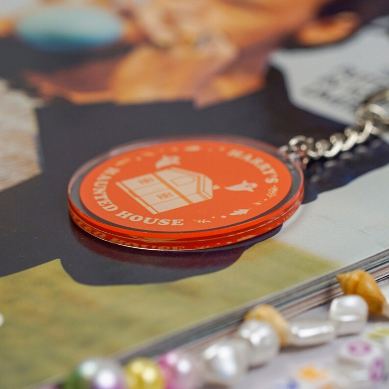 HS Inspired Acrylic Keychain Fall Collection Acrylic Charm Etsy