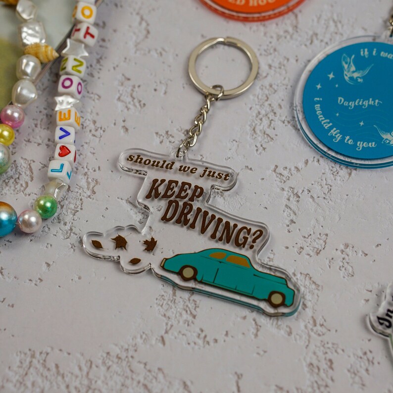 HS Inspired Acrylic Keychain Fall Collection Acrylic Charm Etsy