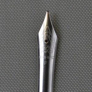Jinhao No. 5 Silber F Füllfederhalter Schreibfeder Schreibschrift Kursiv