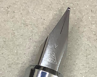 Lamy Wing Sung Compatible Medium Fountain Pen Nib Custom Ground Cursive Italic