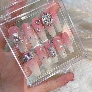 Pink Jewels for Nail 