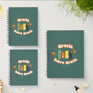 Gracia Sobre Gracia | Cuaderno Cristiano - Juan 1.16 | Christian Journal - Grace Upon Grace