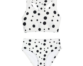 Maillot de bain deux pièces pour filles (AOP)