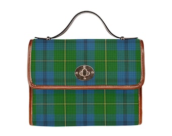 Clan Johnstone Waterproof Canvas Handbag