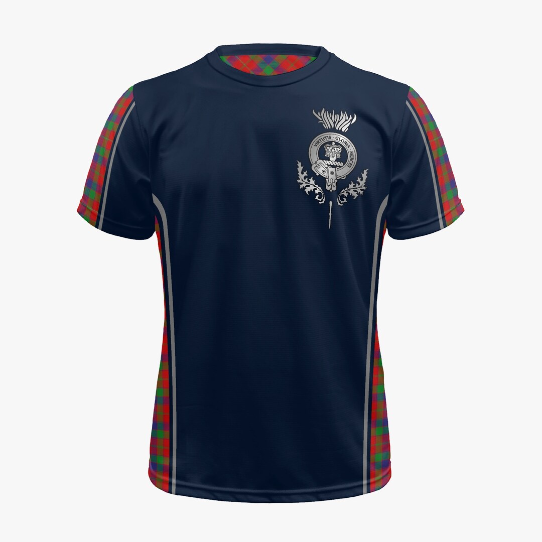 Clan Donnachaidh Robertson Crest & Tartan Soccer Jersey - Etsy