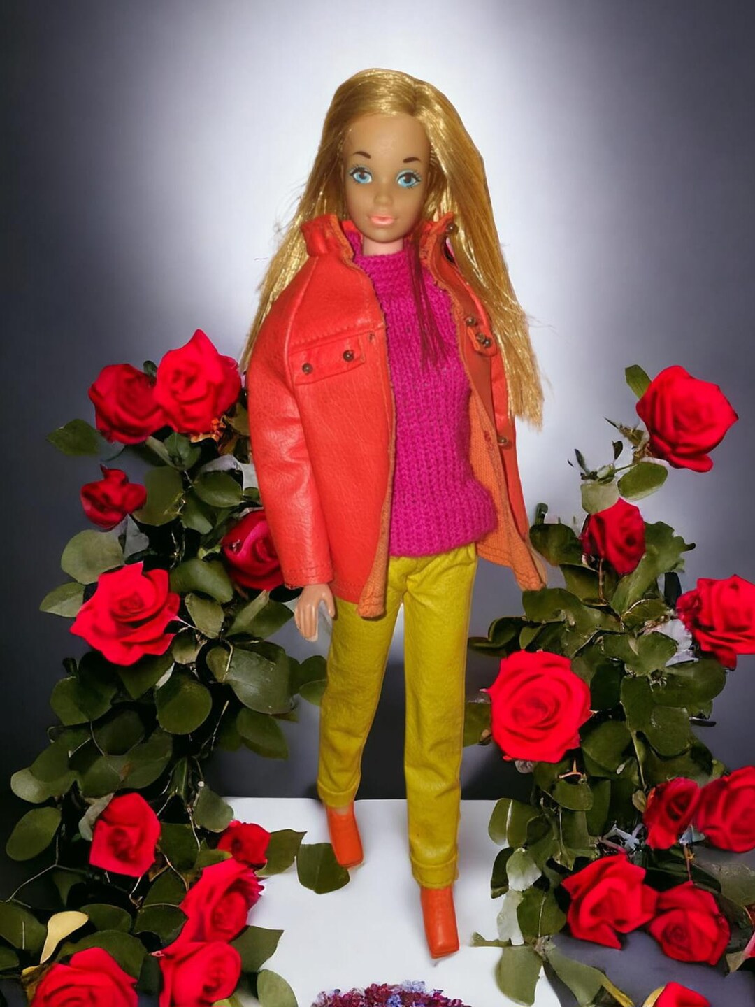 Barbie Pj Malibu Rare Edition With Fashion Set Rare Vintage