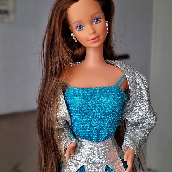 Barbie Prinzessin Laura Jewel Secrets Steffie Barbie Puppe Vintage Modepuppe 1986