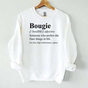 Definition of Bougie Sweatshirt Gift for her