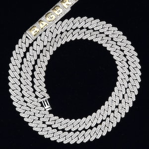 8 mm łańcuszek z ogniwami kubańskimi, możliwość personalizacji, łańcuszek męski/damski, naszyjnik kubański, łańcuszek ze srebra próby 925