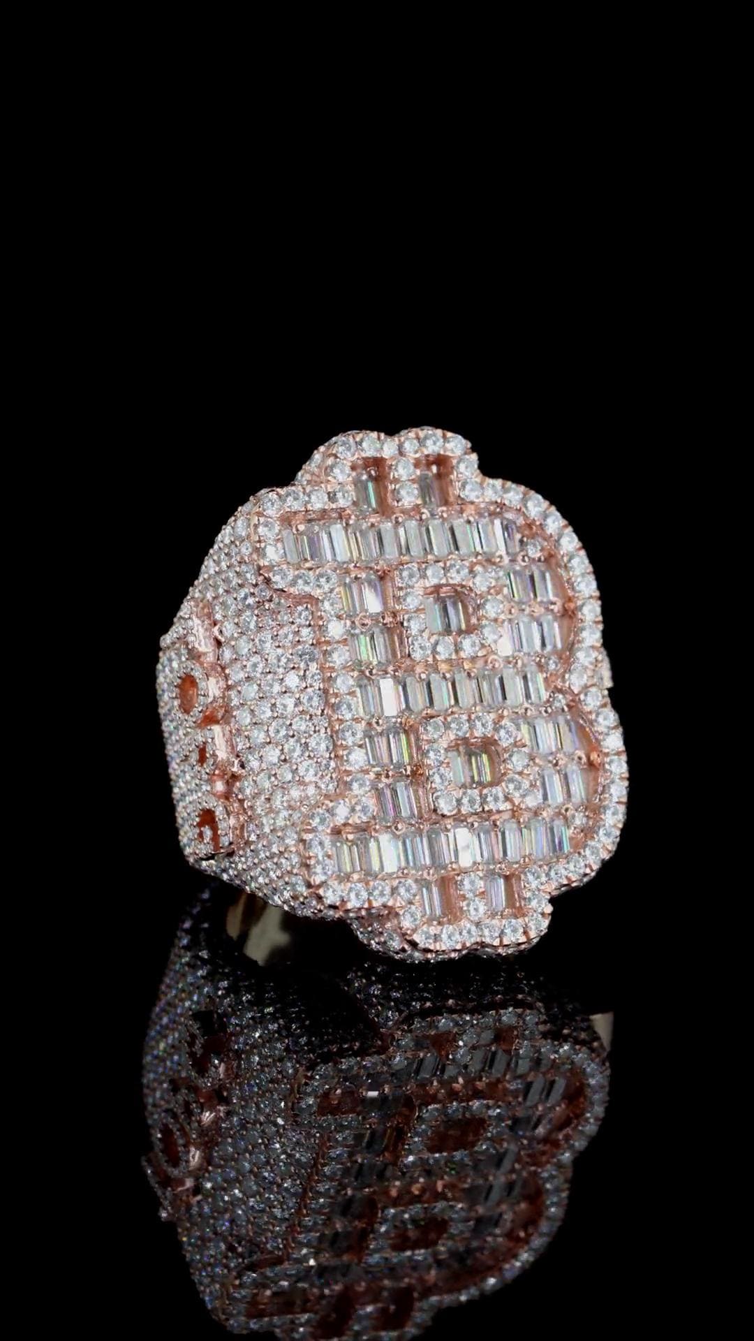 Bitcoin Diamond Ring - Etsy UK