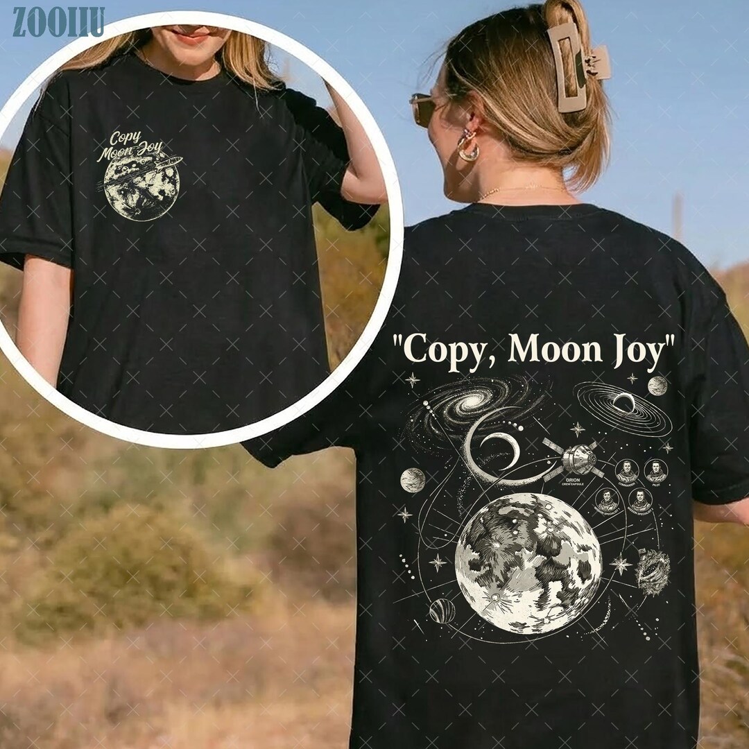 Copy Moon Joy Quote Lunar Png, Artemis II Rocket Launch Digital Print ...