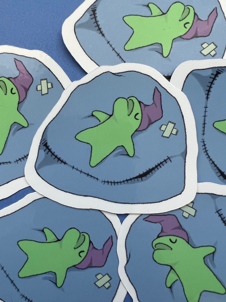 Glep Sticker / Smiling Friends Stickers - Etsy