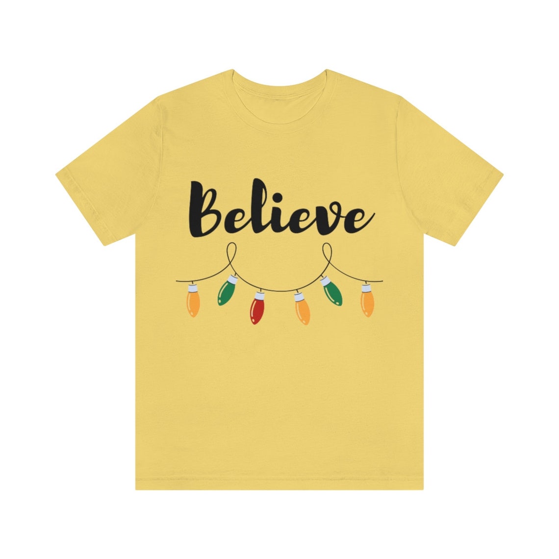 Believe Christmas Shirts for Women Christmas Tee Shirt Etsy