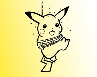 Svg Pikachu Pikachu Png gratuit pour Cricut Silhouette Svg Pikachu chemise Png