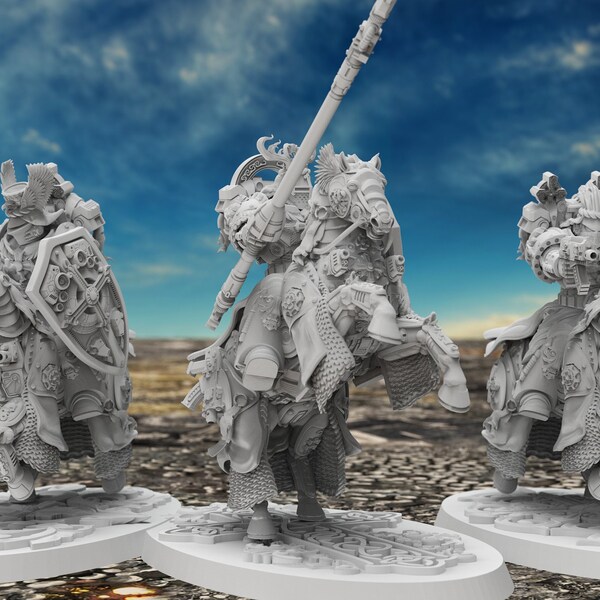 Death Knight D&D Onmioji | Miniature 3D 28-32mm Per Giochi Di Ruolo
