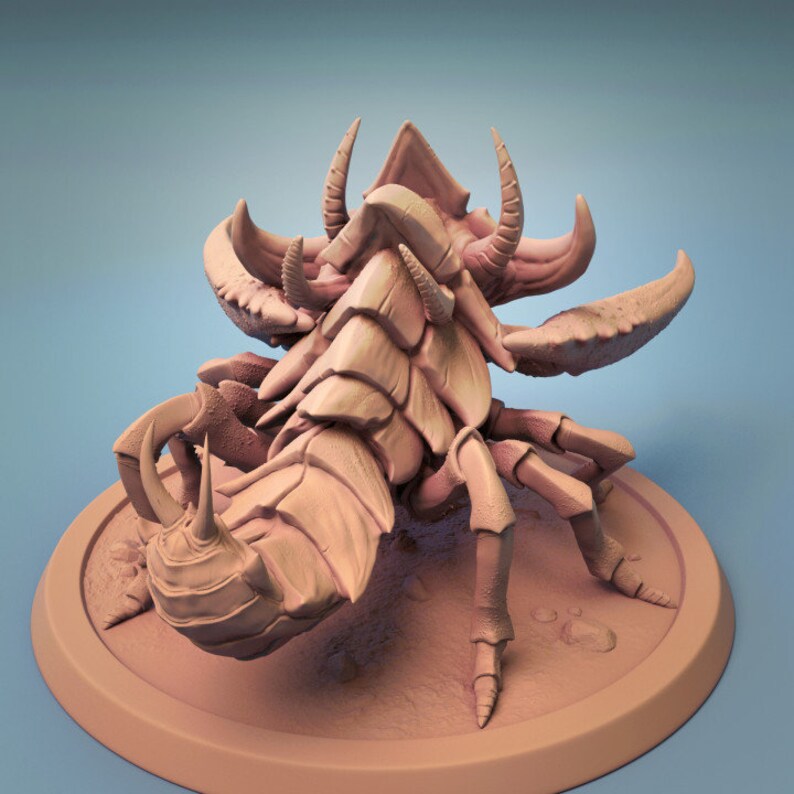 Ankheg Insect Creature Outstanding 3D Printed Fantasy Tabletop ...