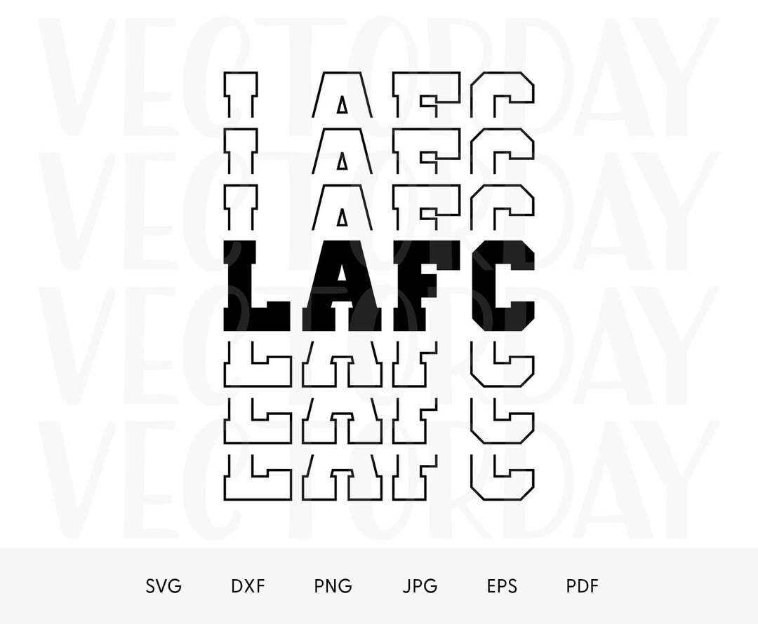 LAFC Svg LAFC Mascot Svg Team Mascot Svg School Spirit Svg Etsy