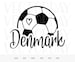 Denmark Soccer Svg, Denmark Mascot Svg, Team Mascot Svg, World Cup Team svg, Denmark World Cup Sublimation Png, Cricut Cut File, Silhouette 