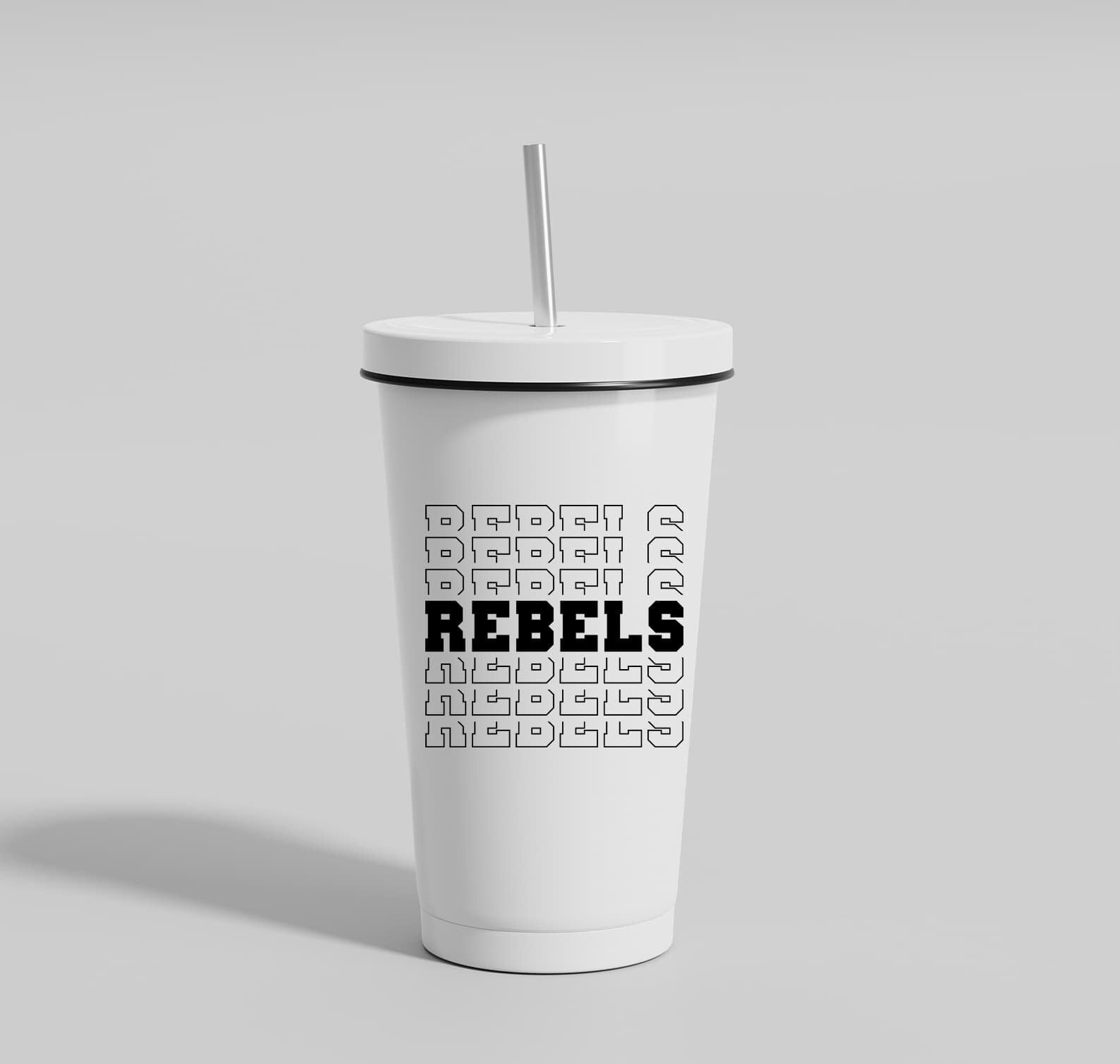 Rebels Svg Rebels Mascot Svg Team Mascot Svg School Spirit - Etsy